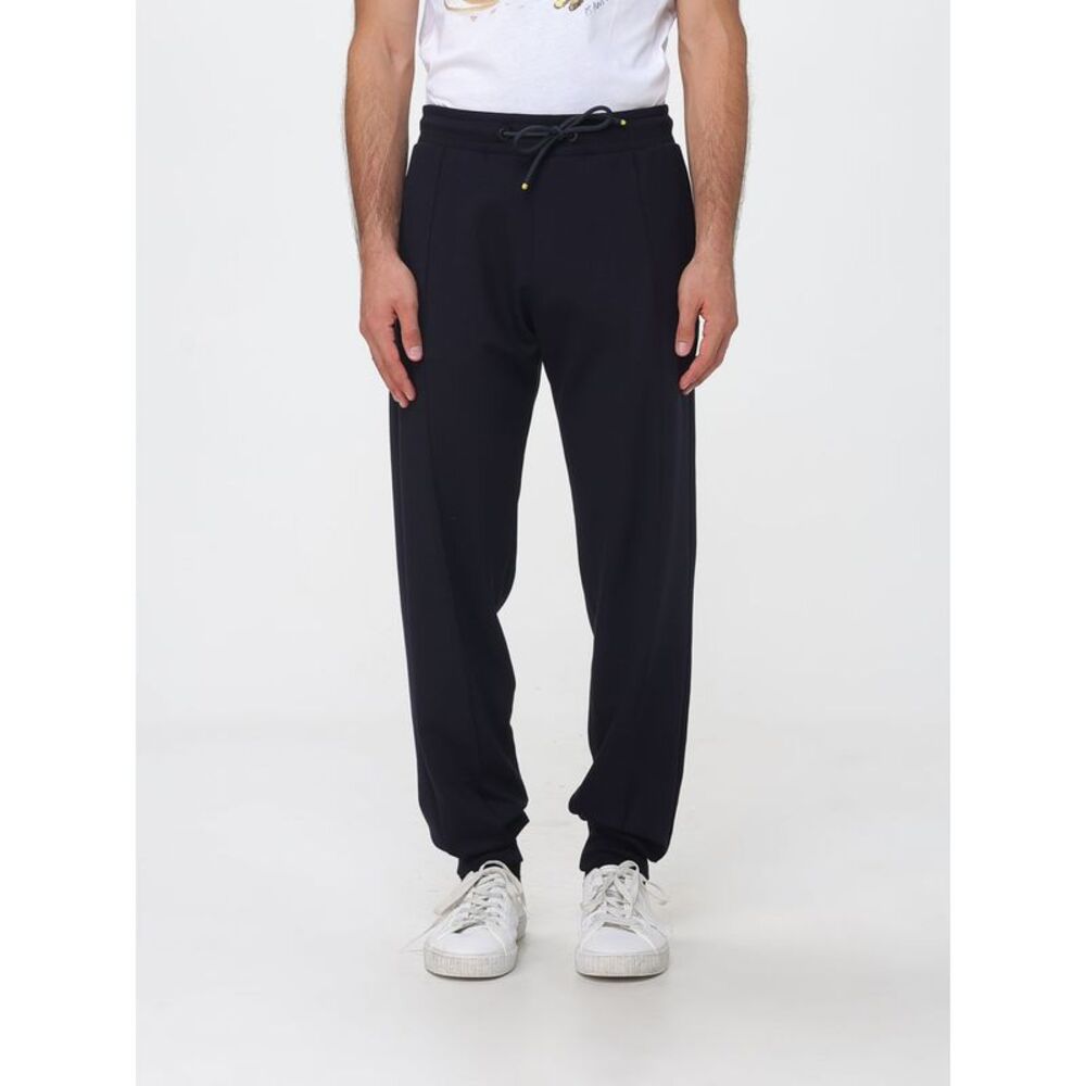 Paul Smith Men Cotton Joggers Paul Smith With Elasticated Drawstring Waist